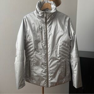 NILS Silver Metallic Ski Jacket